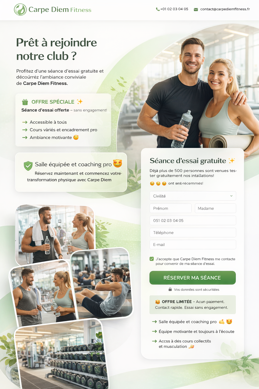 Ambiance Carpe Diem Fitness